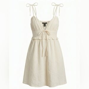 Forever 21 Cream Midi Dress